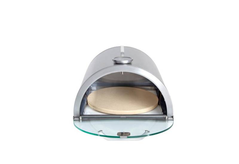 ALL'GRILL Pizzaofen-Grillaufsatz ALLGRILL Pizzaboxx rund - Pizzahaube für Seitenbrenner von ALL'GRILL