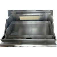 ALLGRILL Edelstahl Plancha Grillplatte - Modul Größe L Grillfäche 65 x 35 cm 88400 von ALL GRILL