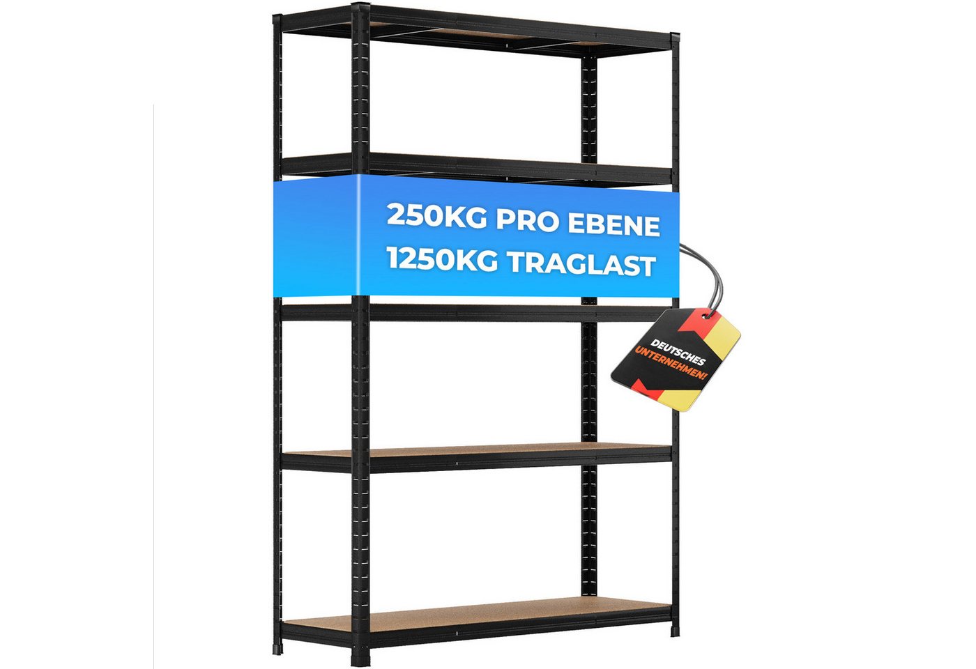 ALL Schwerlastregal 180x120x40 cm, 1250kg Traglast ideal für Lager & Keller ALL Schwerlastregal 180x120x40 cm, 1250kg Traglast ideal für Lager & Keller von ALL