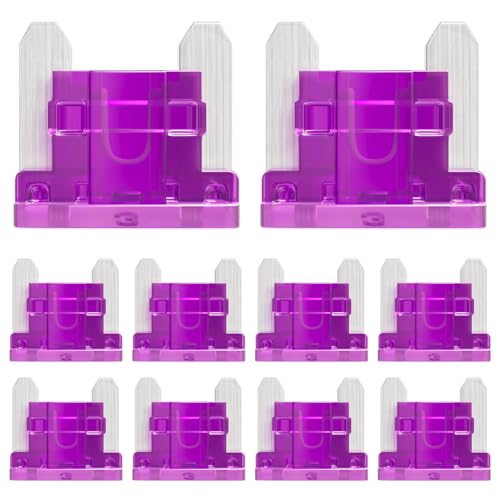 ALLECIN 50 Stück 3A Micro KFZ Sicherungen Mikro 3Ampere Autosicherungen Low Profile Mini 3Amp Flachsicherungen Stecksicherung Niedriges Profil Auto Sicherung für Wohnmobil PKW LKW ALLECIN 50 Stück 3A Micro KFZ Sicherungen Mikro 3Ampere Autosicherungen Low Profile Mini 3Amp Flachsicherungen Stecksicherung Niedriges Profil Auto Sicherung für Wohnmobil PKW LKW von ALLECIN