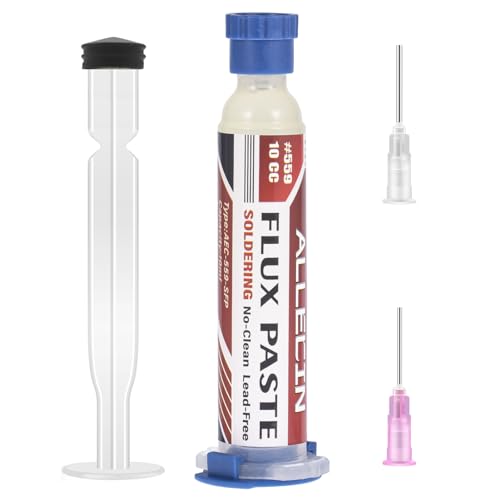 ALLECIN Flussmittel Löten No Clean Lötflussmittel 10mL Bleifrei Soldering Flux Paste Lötpaste 10CC Lötfett Löt Flussmittel Bleifreies Lötflussmittelpaste AEC-559 für SMD PCB BGA Lötzinn (1 Stück) ALLECIN Flussmittel Löten No Clean Lötflussmittel 10mL Bleifrei Soldering Flux Paste Lötpaste 10CC Lötfett Löt Flussmittel Bleifreies Lötflussmittelpaste AEC-559 für SMD PCB BGA Lötzinn (1 Stück) von ALLECIN