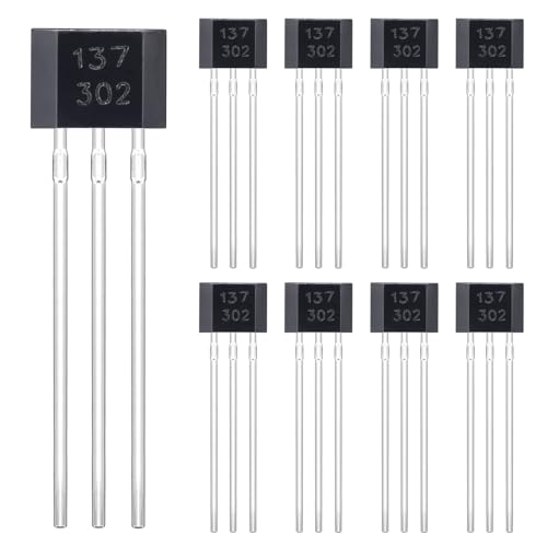 ALLECIN OH137 Hall Effekt Sensor OH 137 Hall-Effekt-Sensor 3 Pin Hall-Effekt-Sensoren TO-92S Unipolarer Hall-Schalter-Schaltkreis Unipolare Hallsensoren (Packung mit 20 Stück) von ALLECIN