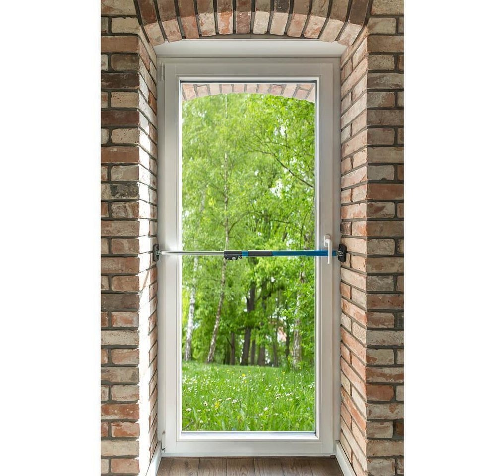ALLEGRA Stützelement Sicherungsstange 160 - 290 cm (weiß) AB-290W, für Fenster, Tür, Balkon von ALLEGRA