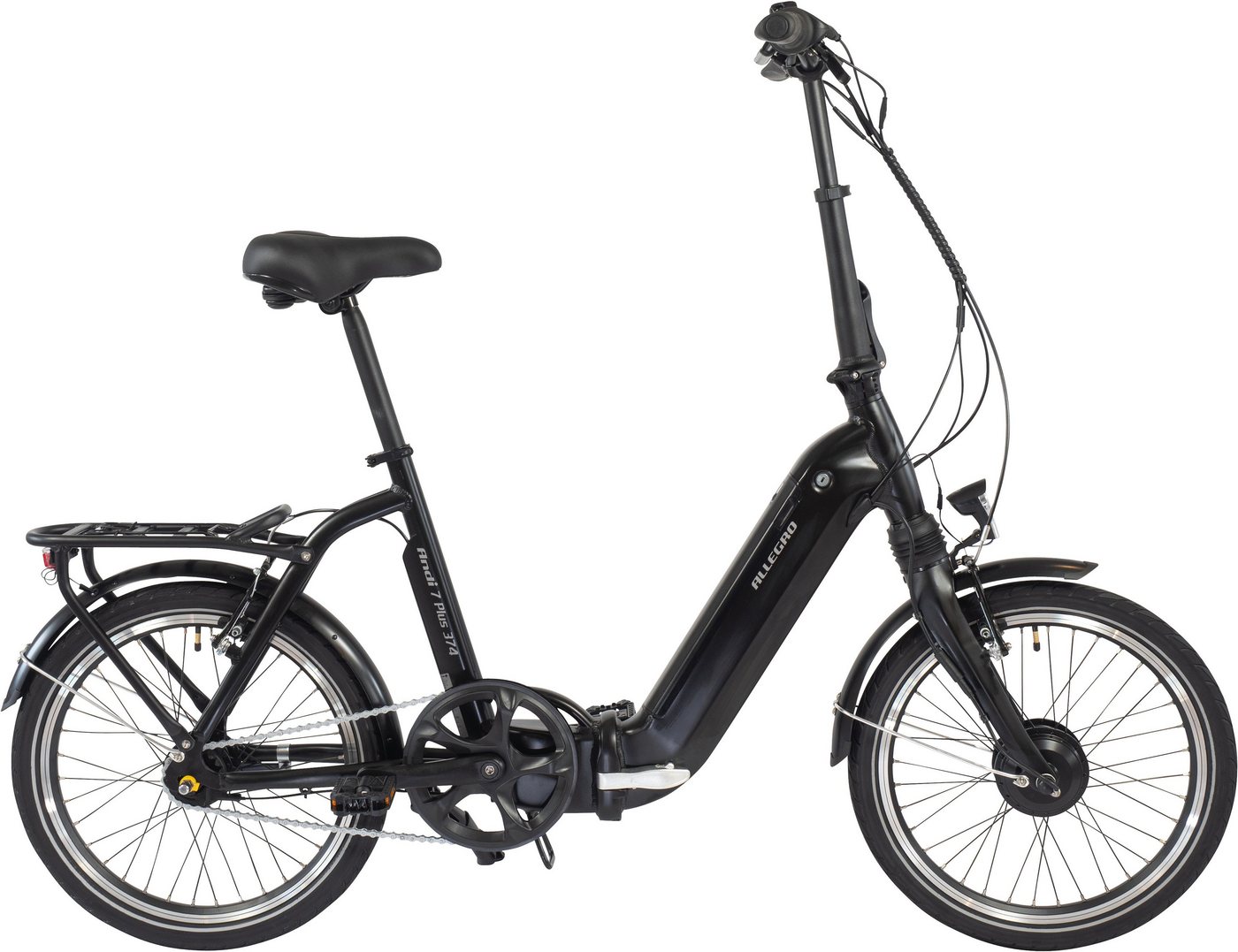 ALLEGRO E-Bike Andi 7 Plus 374, 7 Gang Shimano Nexus Schaltwerk, Nabenschaltung, Frontmotor, 374 Wh Akku von ALLEGRO