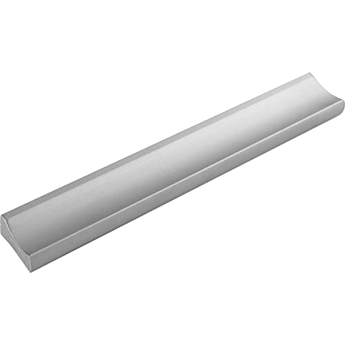 ALLES IM GRIFF Möbelgriff Alto LA 96mm - flacher Schubladengriff Breite 120mm - ideal Schubladen, Aluminium natur eloxiert von ALLES IM GRIFF