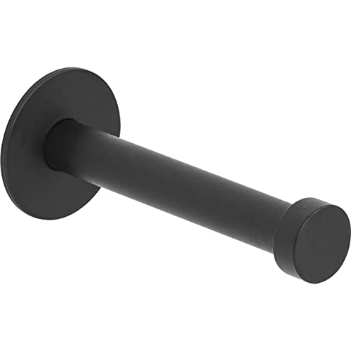 ALLES IM GRIFF Wandhaken Pirwa 1 - Kleiderhaken Wand einzeln - Garderobenhaken mit Grundplatte Tiefe 72mm, Stahl schwarz matt ALLES IM GRIFF Wandhaken Pirwa 1 - Kleiderhaken Wand einzeln - Garderobenhaken mit Grundplatte Tiefe 72mm, Stahl schwarz matt von ALLES IM GRIFF