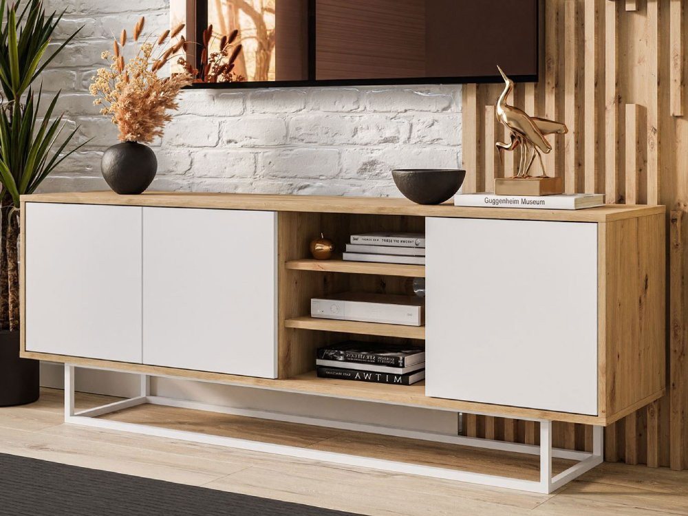 ALLHOUSE24 Lowboard MANDY Artisan Eiche - Wand & Standmontage, Fernsehtisch Modern ALLHOUSE24 Lowboard MANDY Artisan Eiche - Wand & Standmontage, Fernsehtisch Modern von ALLHOUSE24