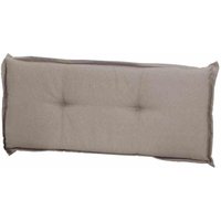 Allibert - Panama taupe, Auflage zu Bank 110 cm 50% Baumwolle / 45% Polyester von ALLIBERT