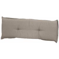 Allibert - Panama taupe, Auflage zu Bank 140 cm 50% Baumwolle / 45% Polyester von ALLIBERT