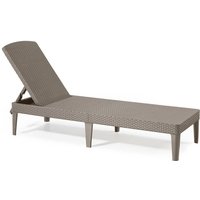 Keter - Sonnenliege jaipur sunlunger Cappuccino von Keter