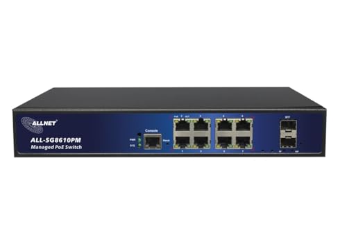 ALLNET 8 2P ALL-SG8610PMJ POE M von AllNet