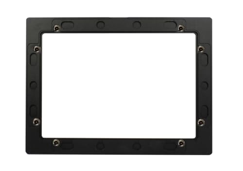 ALLNET Touch Display Tablet 12 Zoll zbh. Blende für Einbaurahmen schwarz breit von AllNet