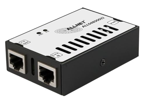 ALLNET Z PoE Injektor Industrial MultiGigabit • PoE BT mit Power-Booster (15,4W/30W/90W) • DIN PoE Injekt von AllNet