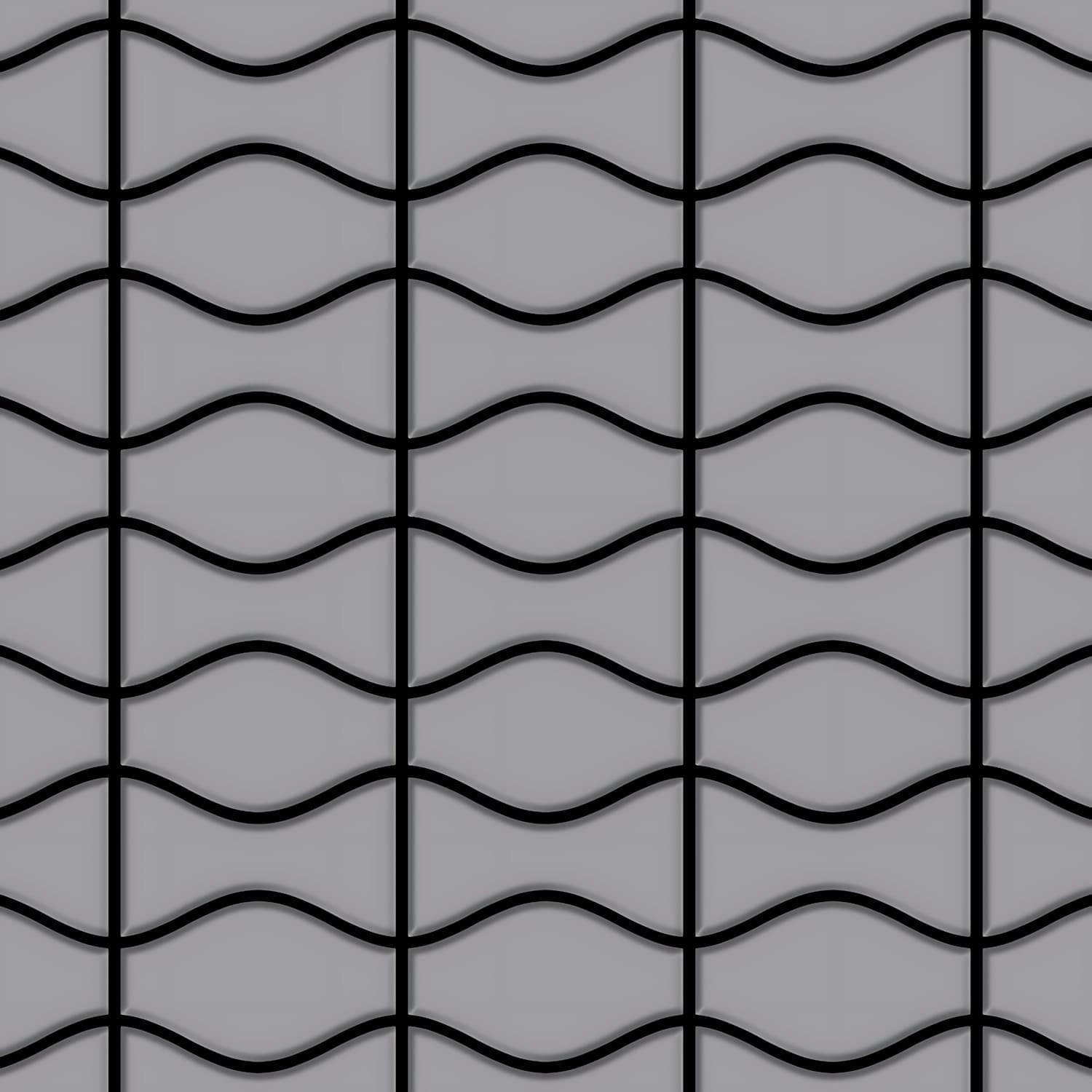 ALLOY Mosaik Fliese Massiv Metall Edelstahl Matt Grau 1,6mm Kismet & Karma-s-s-ma 1 Paket mit 10 Matten 0,86 m2 Grau ALLOY Mosaik Fliese Massiv Metall Edelstahl Matt Grau 1,6mm Kismet & Karma-s-s-ma 1 Paket mit 10 Matten 0,86 m2 Grau von ALLOY