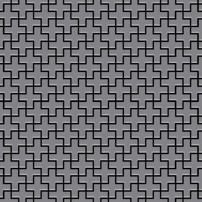 ALLOY Mosaik Fliese Massiv Metall Edelstahl Matt Grau 1,6mm Stark Swiss Cross-s-s-ma 1 Paket mit 10 Matten 0,88 m2 Grau ALLOY Mosaik Fliese Massiv Metall Edelstahl Matt Grau 1,6mm Stark Swiss Cross-s-s-ma 1 Paket mit 10 Matten 0,88 m2 Grau von ALLOY