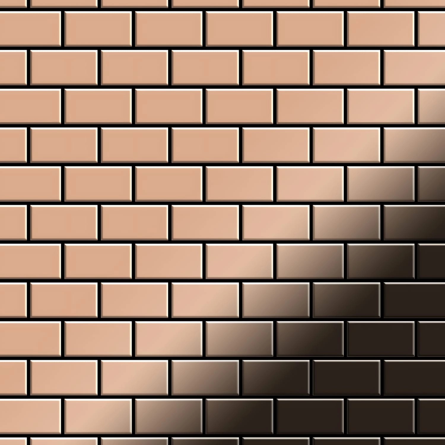 ALLOY Mosaik Fliese Massiv Metall Kupfer Gewalzt Kupfer 1,6mm Stark House-cm 1 Paket mit 10 Matten 0,98 m2 Kupfer ALLOY Mosaik Fliese Massiv Metall Kupfer Gewalzt Kupfer 1,6mm Stark House-cm 1 Paket mit 10 Matten 0,98 m2 Kupfer von ALLOY