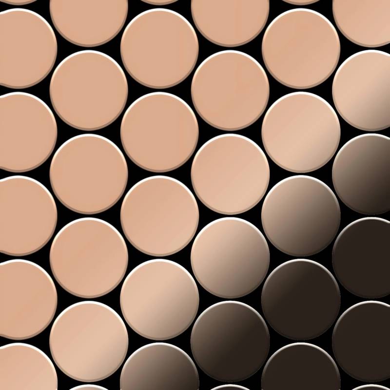 ALLOY Mosaik Fliese Massiv Metall Kupfer Gewalzt Kupfer 1,6mm Stark Medallion-cm 1 Paket mit 10 Matten 0,73 m2 Kupfer ALLOY Mosaik Fliese Massiv Metall Kupfer Gewalzt Kupfer 1,6mm Stark Medallion-cm 1 Paket mit 10 Matten 0,73 m2 Kupfer von ALLOY