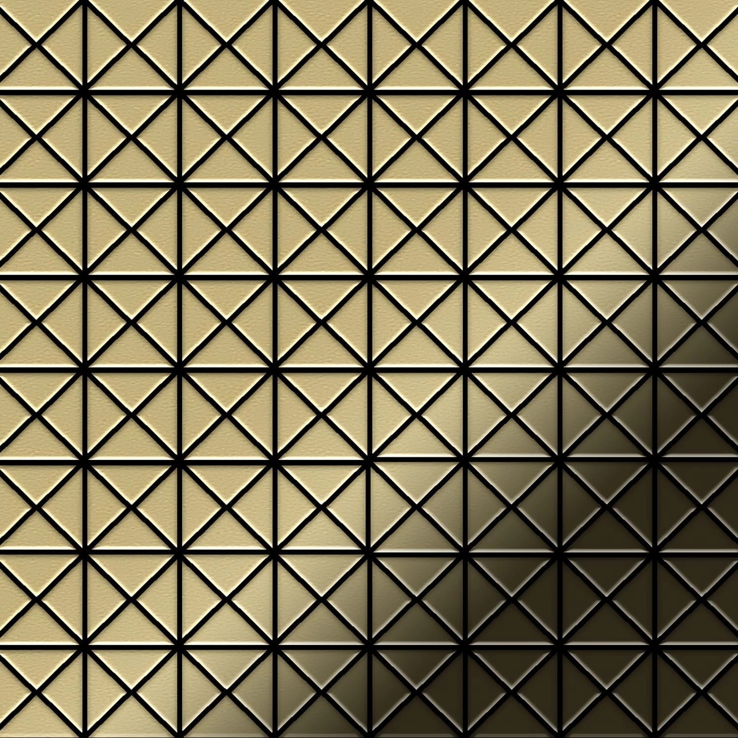 ALLOY Mosaik Fliese Massiv Metall Messing Gewalzt Gold 1,6mm Stark Deco-bm 1 Paket mit 10 Matten 0,92 m2 Gold ALLOY Mosaik Fliese Massiv Metall Messing Gewalzt Gold 1,6mm Stark Deco-bm 1 Paket mit 10 Matten 0,92 m2 Gold von ALLOY