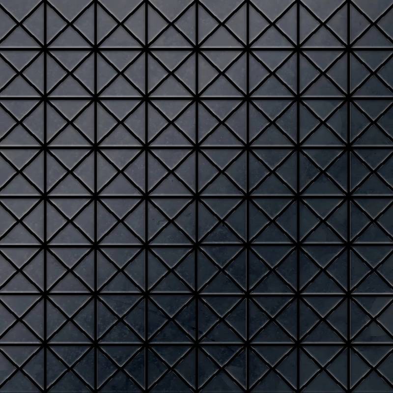 ALLOY Mosaik Fliese Massiv Metall Rohstahl Gewalzt Grau 1,6mm Stark Deco-rs 1 Paket mit 10 Matten 0,92 m2 Grau von ALLOY
