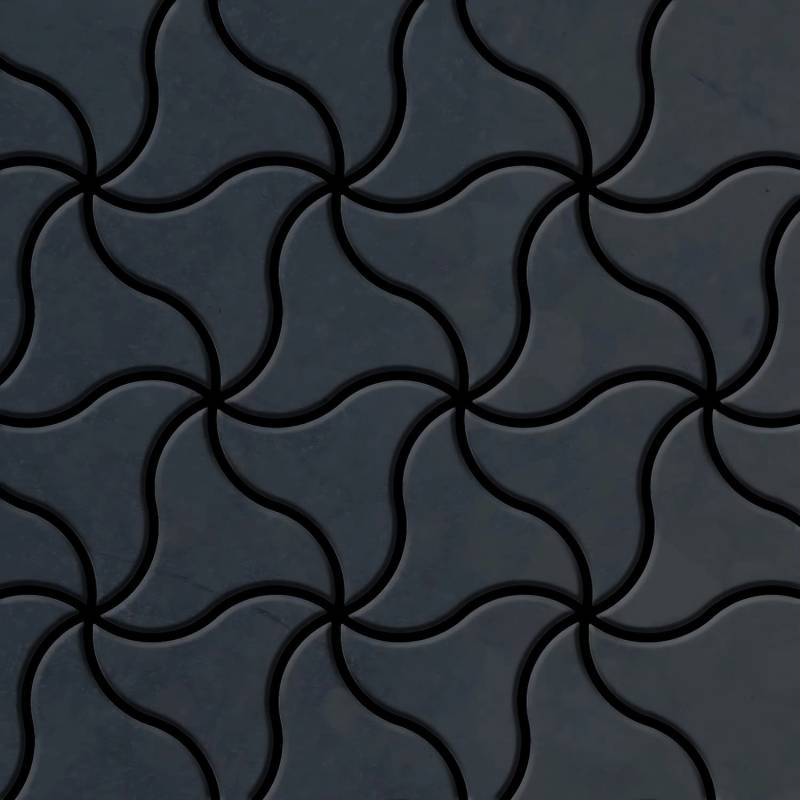ALLOY Mosaik Fliese Massiv Metall Rohstahl Gewalzt Grau 1,6mm Stark Ninja-rs 1 Paket mit 10 Matten 0,67 m2 Grau ALLOY Mosaik Fliese Massiv Metall Rohstahl Gewalzt Grau 1,6mm Stark Ninja-rs 1 Paket mit 10 Matten 0,67 m2 Grau von ALLOY