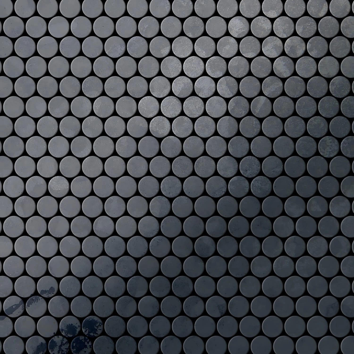 ALLOY Mosaik Fliese Massiv Metall Rohstahl Gewalzt Grau 1,6mm Stark Penny-rs 1 Paket mit 10 Matten 0,88 m2 Grau ALLOY Mosaik Fliese Massiv Metall Rohstahl Gewalzt Grau 1,6mm Stark Penny-rs 1 Paket mit 10 Matten 0,88 m2 Grau von ALLOY