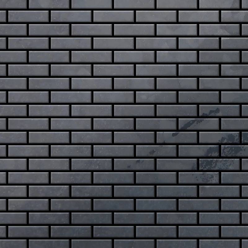 ALLOY Mosaik Fliese Massiv Metall Rohstahl Gewalzt Grau 1,6mm Stark Pk-rs 1 Paket mit 10 Matten 0,88 m2 Grau ALLOY Mosaik Fliese Massiv Metall Rohstahl Gewalzt Grau 1,6mm Stark Pk-rs 1 Paket mit 10 Matten 0,88 m2 Grau von ALLOY
