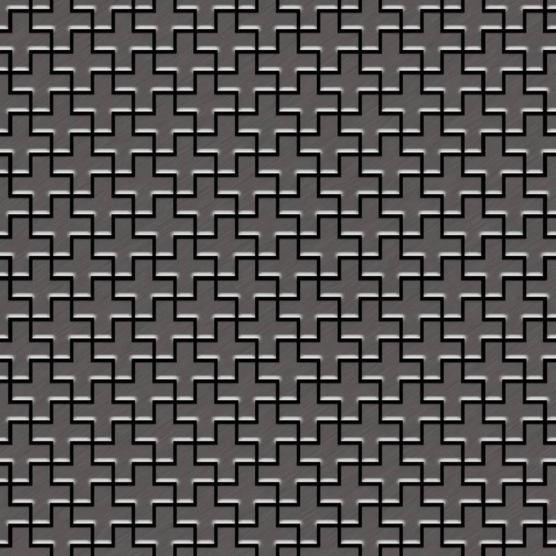 ALLOY Mosaik Fliese Massiv Metall Titan Gebürstet Dunkelgrau 1,6mm Swiss Cross-ti-sb 1 Paket mit 10 Matten 0,88 m2 Grau ALLOY Mosaik Fliese Massiv Metall Titan Gebürstet Dunkelgrau 1,6mm Swiss Cross-ti-sb 1 Paket mit 10 Matten 0,88 m2 Grau von ALLOY