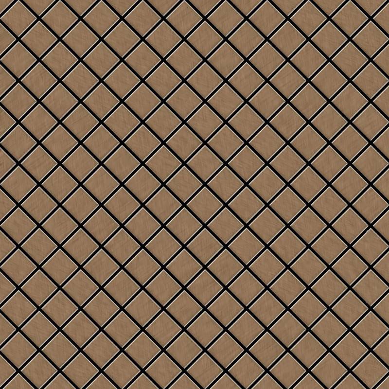 ALLOY Mosaik Fliese Massiv Metall Titan Gebürstet Kupfer 1,6mm Stark Diamond-ti-ab 1 Paket mit 10 Matten 0,91 m2 Kupfer ALLOY Mosaik Fliese Massiv Metall Titan Gebürstet Kupfer 1,6mm Stark Diamond-ti-ab 1 Paket mit 10 Matten 0,91 m2 Kupfer von ALLOY