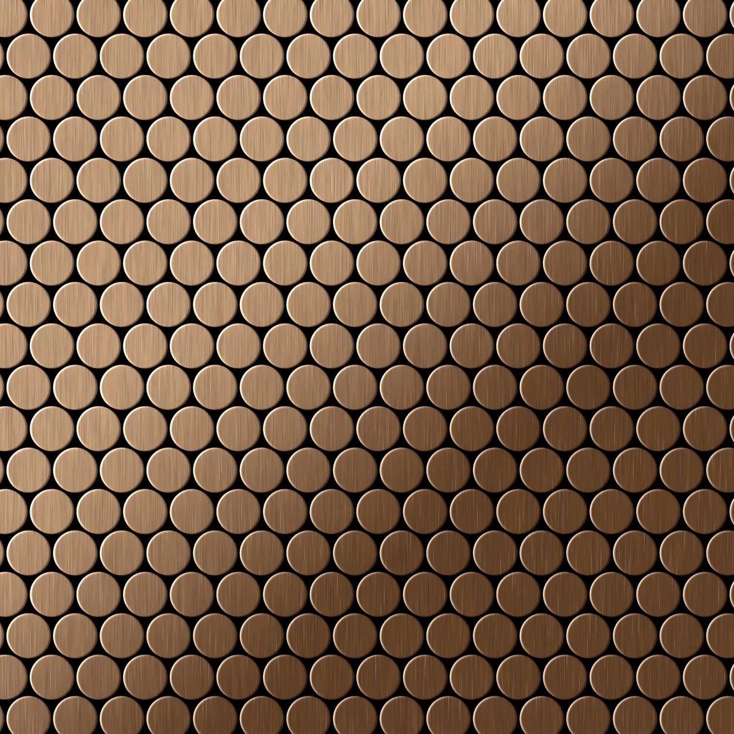 ALLOY Mosaik Fliese Massiv Metall Titan Gebürstet Kupfer 1,6mm Stark Penny-ti-ab 1 Paket mit 10 Matten 0,88 m2 Kupfer ALLOY Mosaik Fliese Massiv Metall Titan Gebürstet Kupfer 1,6mm Stark Penny-ti-ab 1 Paket mit 10 Matten 0,88 m2 Kupfer von ALLOY