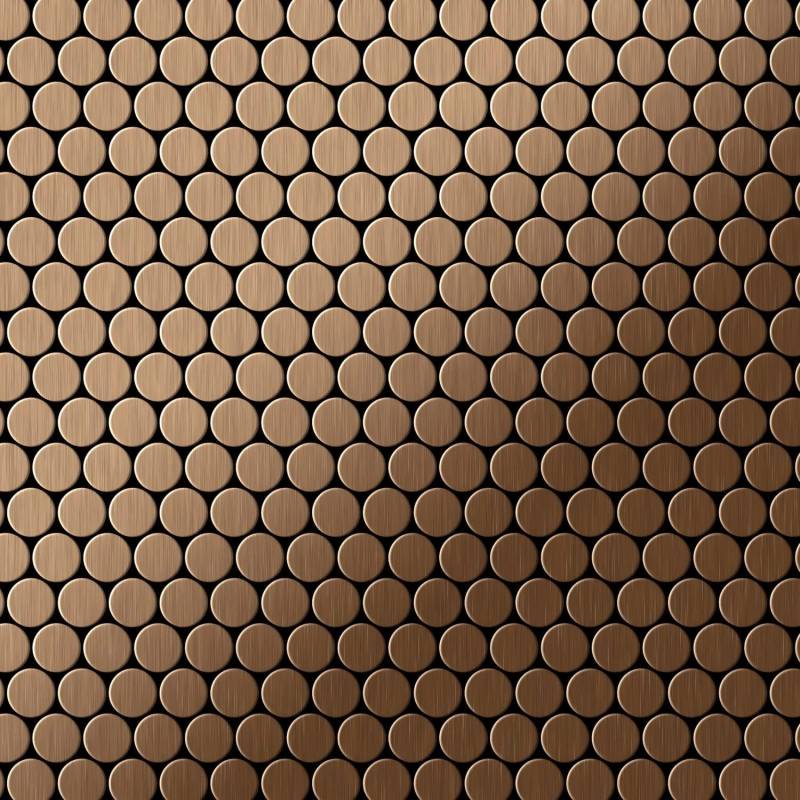 ALLOY Mosaik Fliese Massiv Metall Titan Gebürstet Kupfer 1,6mm Stark Penny-ti-ab 1 Paket mit 10 Matten 0,88 m2 Kupfer ALLOY Mosaik Fliese Massiv Metall Titan Gebürstet Kupfer 1,6mm Stark Penny-ti-ab 1 Paket mit 10 Matten 0,88 m2 Kupfer von ALLOY