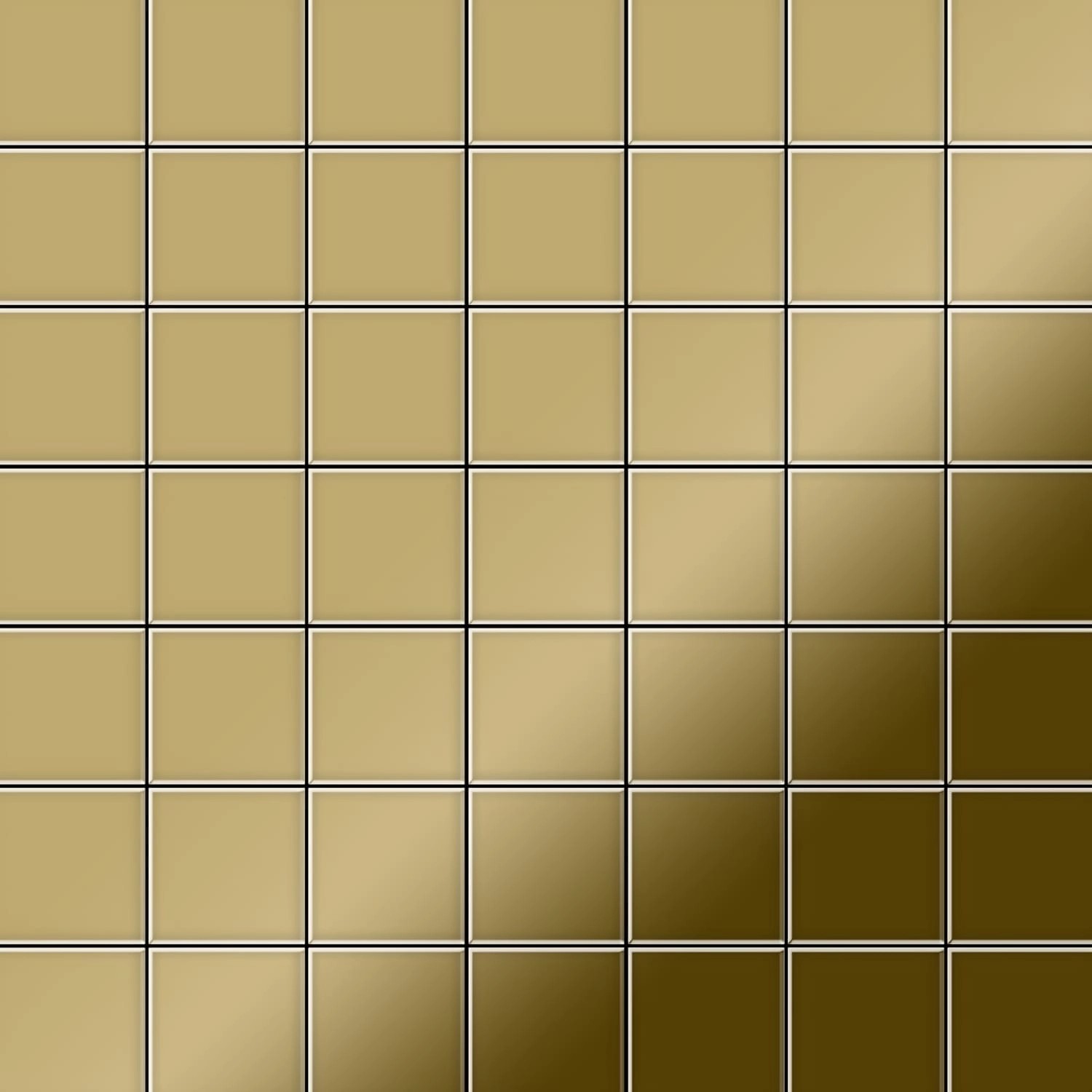 ALLOY Mosaik Fliese Massiv Metall Titan Hochglänzend Gold 1,6mm Stark Attica-ti-gm 1 Paket mit 10 Matten 0,85 m2 Gold ALLOY Mosaik Fliese Massiv Metall Titan Hochglänzend Gold 1,6mm Stark Attica-ti-gm 1 Paket mit 10 Matten 0,85 m2 Gold von ALLOY