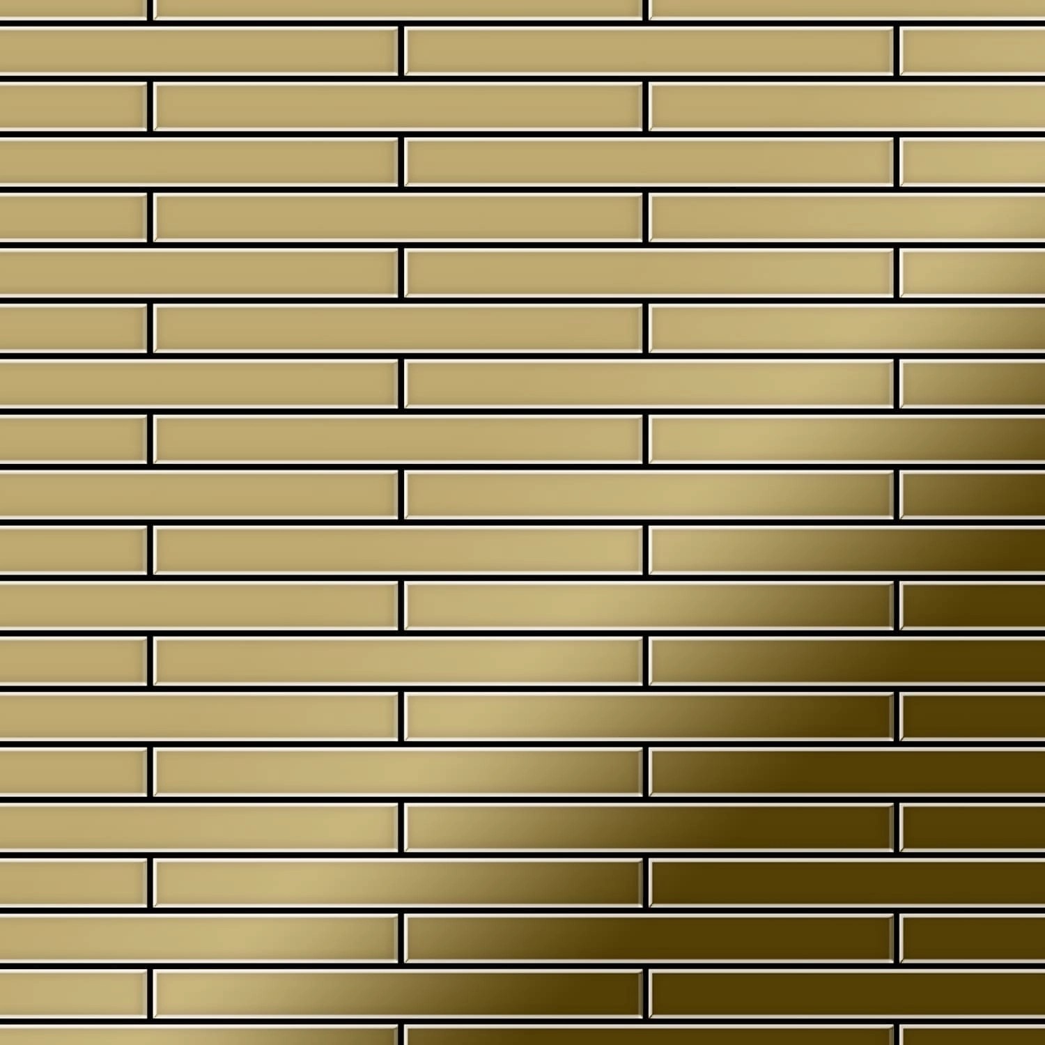 ALLOY Mosaik Fliese Massiv Metall Titan Hochglänzend Gold 1,6mm Stark Deedee-ti-gm 1 Paket mit 10 Matten 0,63 m2 Gold ALLOY Mosaik Fliese Massiv Metall Titan Hochglänzend Gold 1,6mm Stark Deedee-ti-gm 1 Paket mit 10 Matten 0,63 m2 Gold von ALLOY