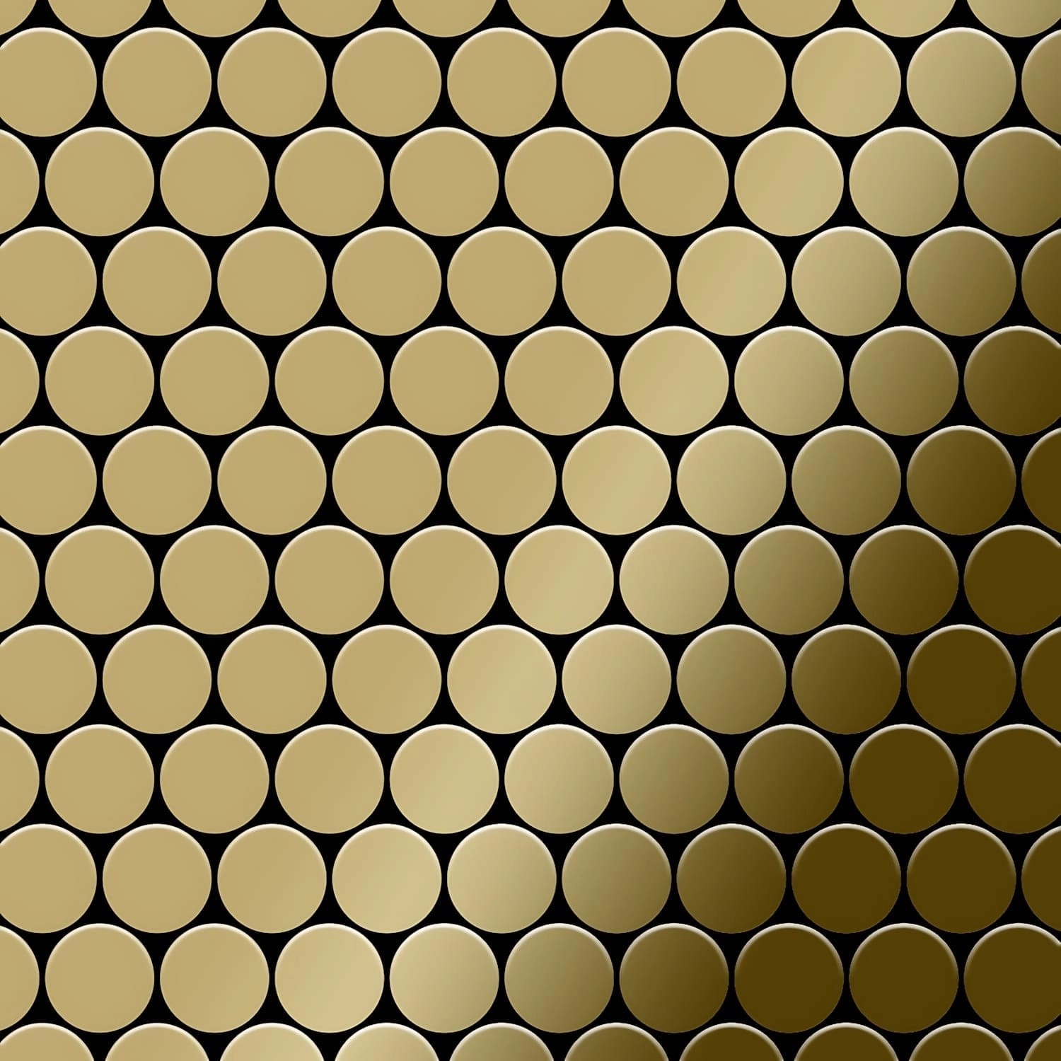 ALLOY Mosaik Fliese Massiv Metall Titan Hochglänzend Gold 1,6mm Stark Dollar-ti-gm 1 Paket mit 10 Matten 0,88 m2 Gold ALLOY Mosaik Fliese Massiv Metall Titan Hochglänzend Gold 1,6mm Stark Dollar-ti-gm 1 Paket mit 10 Matten 0,88 m2 Gold von ALLOY