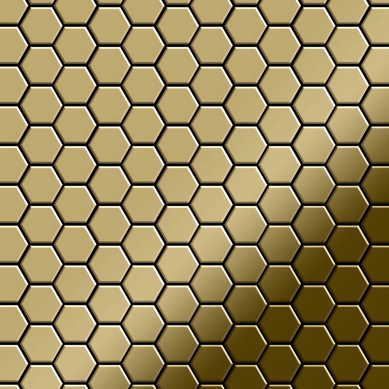 ALLOY Mosaik Fliese Massiv Metall Titan Hochglänzend Gold 1,6mm Stark Honey-ti-gm 1 Paket mit 10 Matten 0,92 m2 Gold ALLOY Mosaik Fliese Massiv Metall Titan Hochglänzend Gold 1,6mm Stark Honey-ti-gm 1 Paket mit 10 Matten 0,92 m2 Gold von ALLOY