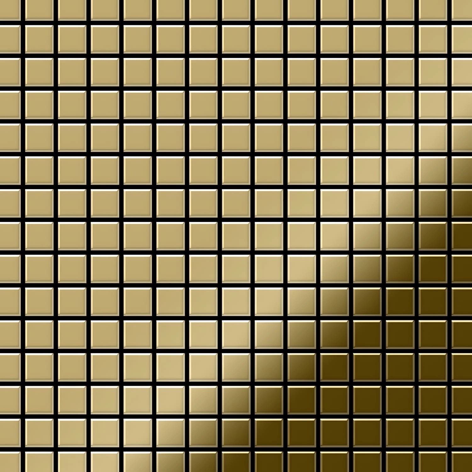 ALLOY Mosaik Fliese Massiv Metall Titan Hochglänzend Gold 1,6mm Stark Mosaic-ti-gm 1 Paket mit 10 Matten 1,04 m2 Gold ALLOY Mosaik Fliese Massiv Metall Titan Hochglänzend Gold 1,6mm Stark Mosaic-ti-gm 1 Paket mit 10 Matten 1,04 m2 Gold von ALLOY