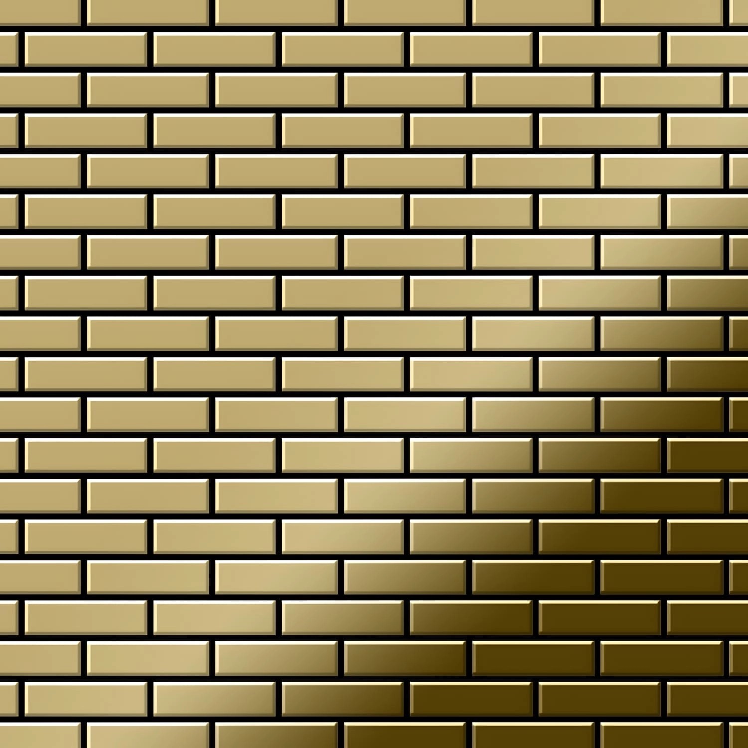 ALLOY Mosaik Fliese Massiv Metall Titan Hochglänzend Gold 1,6mm Stark Pk-ti-gm 1 Paket mit 10 Matten 0,88 m2 Gold ALLOY Mosaik Fliese Massiv Metall Titan Hochglänzend Gold 1,6mm Stark Pk-ti-gm 1 Paket mit 10 Matten 0,88 m2 Gold von ALLOY