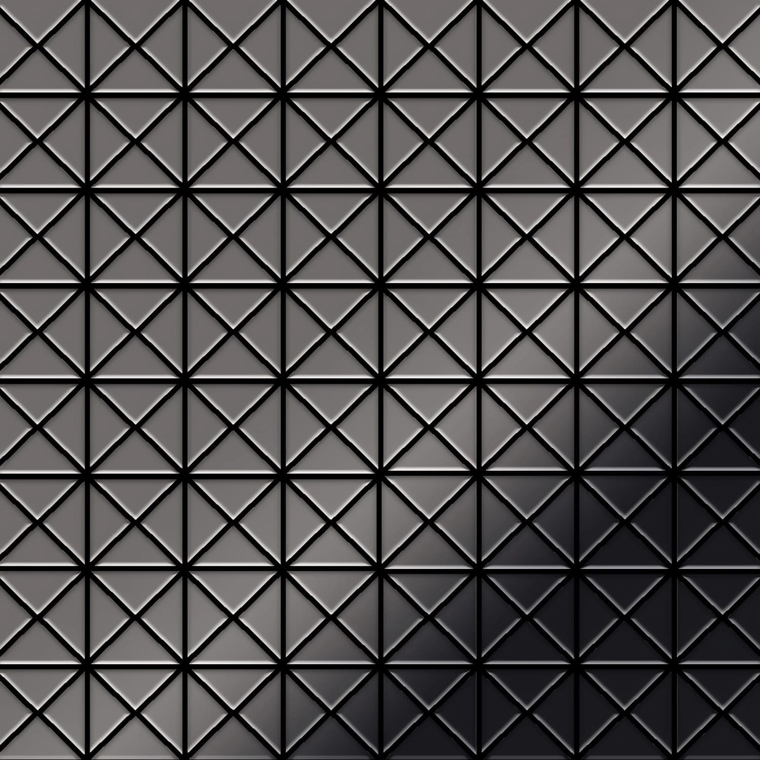 ALLOY Mosaik Fliese Massiv Metall Titan Hochglanz Dunkelgrau 1,6mm Deco-ti-sm 1 Paket mit 10 Matten 0,92 m2 Grau ALLOY Mosaik Fliese Massiv Metall Titan Hochglanz Dunkelgrau 1,6mm Deco-ti-sm 1 Paket mit 10 Matten 0,92 m2 Grau von ALLOY