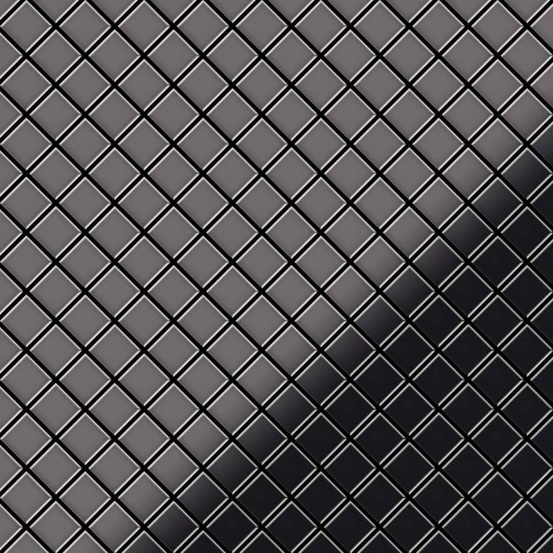 ALLOY Mosaik Fliese Massiv Metall Titan Hochglanz Dunkelgrau 1,6mm Diamond-ti-sm 1 Paket mit 10 Matten 0,91 m2 Grau ALLOY Mosaik Fliese Massiv Metall Titan Hochglanz Dunkelgrau 1,6mm Diamond-ti-sm 1 Paket mit 10 Matten 0,91 m2 Grau von ALLOY
