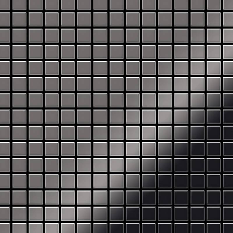 ALLOY Mosaik Fliese Massiv Metall Titan Hochglanz Dunkelgrau 1,6mm Mosaic-ti-sm 1 Paket mit 10 Matten 1,04 m2 Grau ALLOY Mosaik Fliese Massiv Metall Titan Hochglanz Dunkelgrau 1,6mm Mosaic-ti-sm 1 Paket mit 10 Matten 1,04 m2 Grau von ALLOY