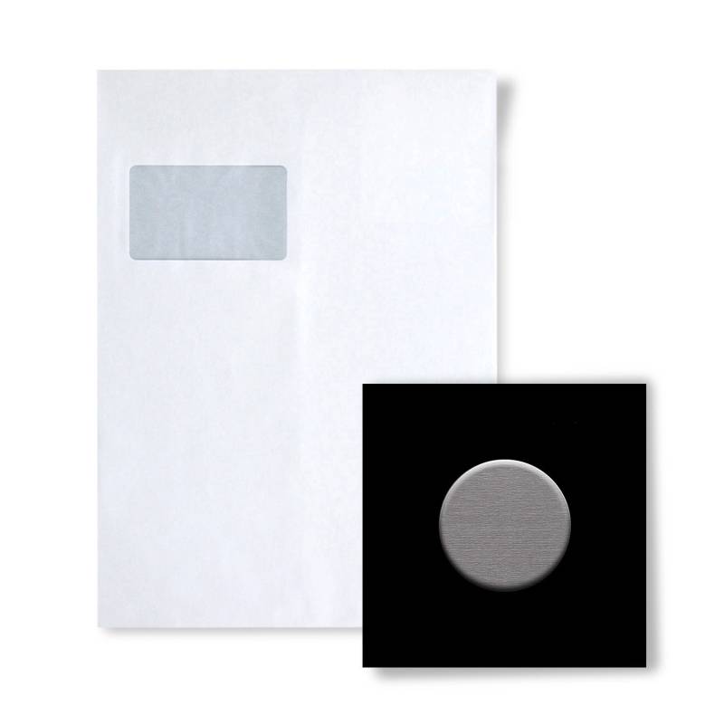 ALLOY Mosaik MUSTER S-Dome-Ti-SB Dome Titan Smoke Gebürstet von ALLOY