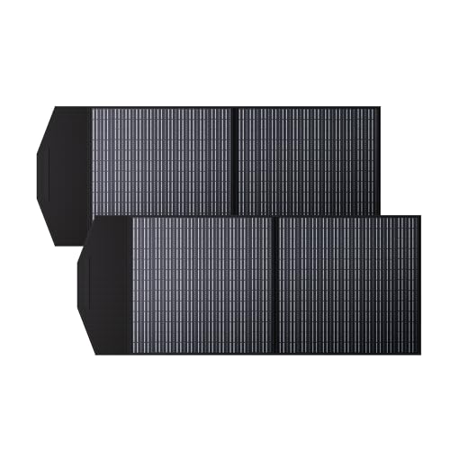 2x ALLPOWERS Faltbares Solarpanel 100W Solarmodul Solarladegerät Kit für R1500 R2500 R4000 S2000 PRO S1500 Tragbare Powerstation Solargenerator Camping Wohnmobil Caravan Reise Garten Outdoor von ALLPOWERS