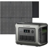 ALLPOWERS R1500 LITE Solargenerator mit 600W Solarpanel, 1056Wh LiFePO4 Tragbare Powerstation, 1600W AC/100W USB-C Ausgang, 40 Mins Schnellladung ALLPOWERS R1500 LITE Solargenerator mit 600W Solarpanel, 1056Wh LiFePO4 Tragbare Powerstation, 1600W AC/100W USB-C Ausgang, 40 Mins Schnellladung von ALLPOWERS