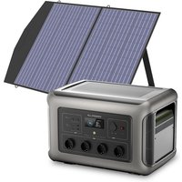 Allpowers - Home Battery Power Station LiFePO4 3168 Wh, Voice Control With 100W Solar Panel For Home Backup Outdoor R3500 von ALLPOWERS