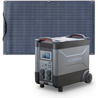 Allpowers - Home Battery Power Station LiFePO4 3600Wh, Voice Control With 100W Flexible Monocrystalline Solar Panel For Home Backup Outdoor R4000 von ALLPOWERS