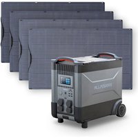 Allpowers - Home Battery Power Station LiFePO4 3600Wh, Voice Control With 4Pcs 200W Flexible Monocrystalline Solar Panel For Home Backup Outdoor R4000 von ALLPOWERS