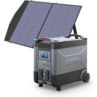Allpowers - Home Battery Power Station LiFePO4 3600Wh-21600Wh, Voice Control With 100W Solar Panel For Home Backup Outdoor R4000 von ALLPOWERS