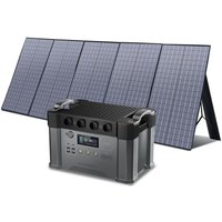 Allpowers - Tragbares Powerstation (S2000) 1500Wh Mobiler Stromspeicher akku Solar Generator 2000W (Spitze 4000W) Steckdose mit 400W Faltbares Allpowers - Tragbares Powerstation (S2000) 1500Wh Mobiler Stromspeicher akku Solar Generator 2000W (Spitze 4000W) Steckdose mit 400W Faltbares von ALLPOWERS