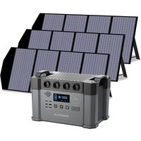 Allpowers - Power Station 1500Wh 2400W Solar Generator with 3Pcs 140W Solar Panel for Emergency Outdoor S2000 pro Allpowers - Power Station 1500Wh 2400W Solar Generator with 3Pcs 140W Solar Panel for Emergency Outdoor S2000 pro von ALLPOWERS