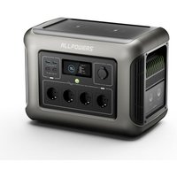 R1500 Portable Power Station, 1152 Wh LiFePO4 Battery with 1800 w (3000 w Peak) ac Output Solar Generator, 43 dB Quiet Operation Mobile Emergency von ALLPOWERS