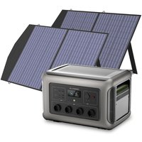 Home Battery Power Station LiFePO4 3168 Wh, Voice Control With 2Pcs 100W Solar Panel For Home Backup Outdoor Allpowers R3500 von ALLPOWERS